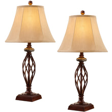 Load image into Gallery viewer, Table Lamp Set of 2 for Bedroom or Living Room