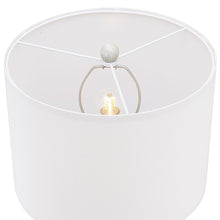 Load image into Gallery viewer, Beside Table Lamp Set of 2 with White Linen Shade