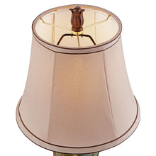 Load image into Gallery viewer, 2-Pack Traditional Small Bedside Table Lamp,Green