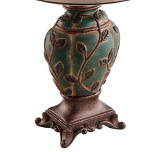 Load image into Gallery viewer, 2-Pack Traditional Small Bedside Table Lamp,Green
