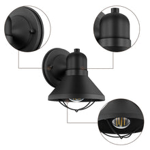 Load image into Gallery viewer, 2-Pack Outdoor Wall Light Fixtures,Black