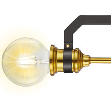 Load image into Gallery viewer, 3-Light Bathroom Vanity Light Fixtures,Warm Brass and Bronze Finish