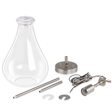 Load image into Gallery viewer, Round Mini Pendent with Clear Glass,Brushed Nickel