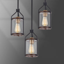 Load image into Gallery viewer, Industrial Mini Pendant Lighting,Bronze