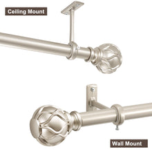 Load image into Gallery viewer, 1 Inch Indoor/Outdoor Window Curtain Rod