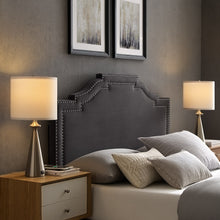 Load image into Gallery viewer, Beside Table Lamp Set of 2 with USB Port, Brushed Nickel