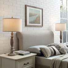 Load image into Gallery viewer, 2-Pack 29"H Table Lamp with White Linen Shade