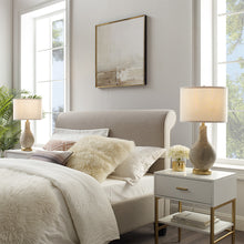 Load image into Gallery viewer, Beside Table Lamp Set of 2 with White Linen Shade