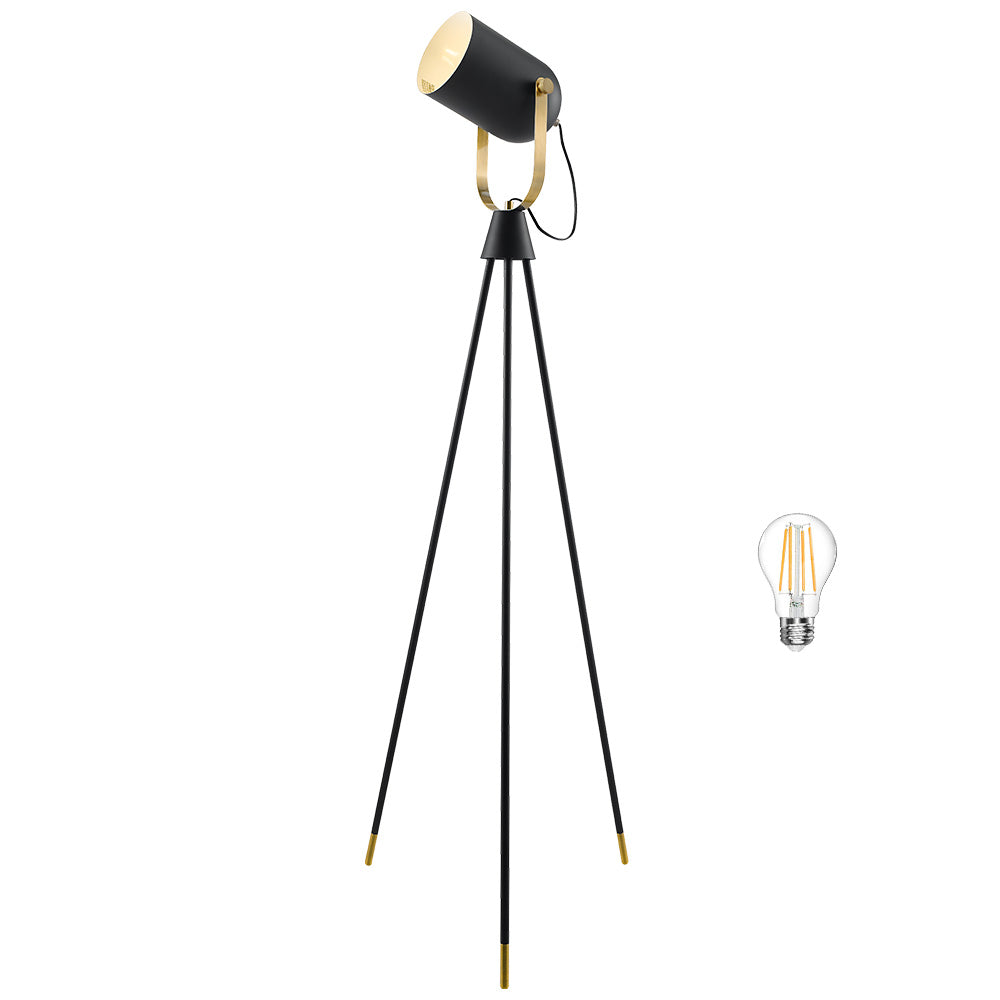 Industrial Rustic Tripod Floor lamp