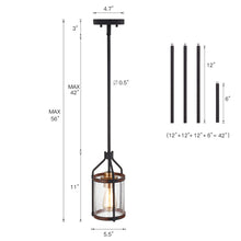 Load image into Gallery viewer, Industrial Mini Pendant Lighting,Bronze
