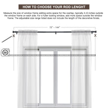 Load image into Gallery viewer, 1 Inch Sturdy  Window Curtain Rod
