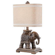 Load image into Gallery viewer, Royal Elephant Table Lamp for Bedroom,Bulb Included
