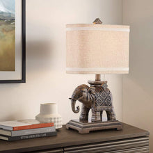 Load image into Gallery viewer, Royal Elephant Table Lamp for Bedroom,Bulb Included
