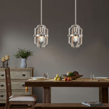 Load image into Gallery viewer, Industrial Mini Pendant Lighting,White Wood Gain
