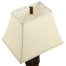 Load image into Gallery viewer, 2-Pack 30&quot;H Bedside Table Lamp,Traditinal Wood Finish
